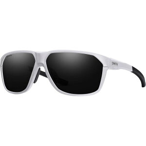 X~X fB[X ANZT[ TOXEACEFA Smith Leadout Pivlock Polarized Sunglasses White/ChromaPop Black zCg
