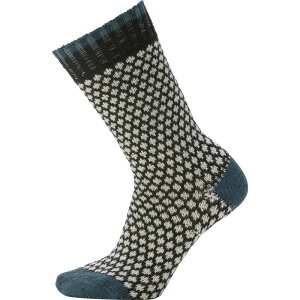 �X�}�[�g�E�[�� ���f�B�[�X �A���_�[�E�F�A �C�� �h�b�g�� �h�b�g Smartwool Everyday Popcorn Polka Dot Crew Sock - Women's Black �u���b�N