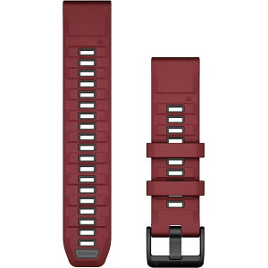 yz K[~ Y rv ANZT[ QuickFit Silicone Sport Watch Band Marsala/Graphite