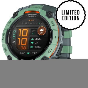 yz K[~ Y rv ANZT[ Instinct 3 AMOLED Sport Watch Neotropic/Twilight