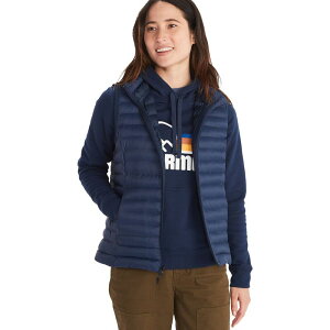 �}�[���b�g ���f�B�[�X �g�b�v�X �x�X�g Marmot Echo Featherless Vest - Women's Arctic Navy �l�C�r�[