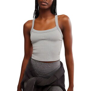 �t���[�s�[�v�� ���f�B�[�X �g�b�v�X T�V���c FP Movement All Clear Solid Cami - Women's Heather Grey �O���[