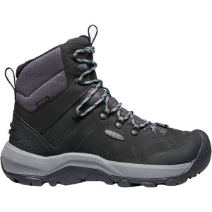 L[ fB[X V[Y u[cECu[c KEEN Revel IV Mid Polar Boot - Women's Black/Harbor Gray ubN
