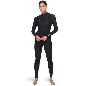 �I�j�[�� ���f�B�[�X ���� �㉺�Z�b�g O'Neill Hyperfreak 3/2+mm Chest-Zip Full Wetsuit - Women's Black/Black �u���b�N