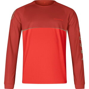 �G���f���� �����Y �g�b�v�X T�V���c �v�����g �V���c ���� Endura CORE Printed Long-Sleeve T-Shirt - Men's Flame Red ���b�h