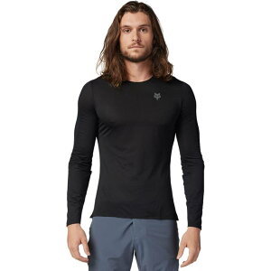 【送料無料】 フォックスレーシング メンズ Tシャツ トップス Flexair Ascent Long-Sleeve Jersey - Men's Black
