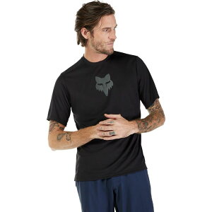 �t�H�b�N�X���[�V���O �����Y �g�b�v�X T�V���c ���� �W���[�W�[ Fox Racing Ranger Short-Sleeve Jersey - Men's Black Fox Head �u���b�N