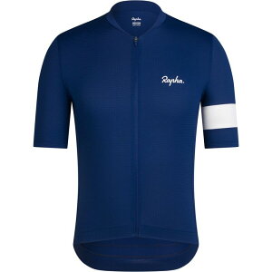���t�@ �����Y �g�b�v�X T�V���c �W���[�W�[ Rapha Core Lightweight Jersey - Men's Navy/White �z���C�g