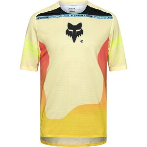 【送料無料】 フォックスレーシング メンズ Tシャツ トップス Flexair Short-Sleeve Jersey - Men's Elevated Lemonade