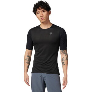 【送料無料】 フォックスレーシング メンズ Tシャツ トップス Flexair Ascent Short-Sleeve Jersey - Men's Black