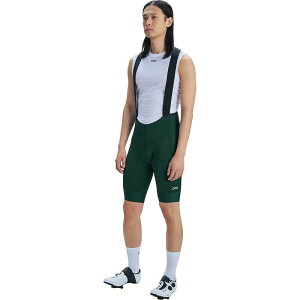 �s�[�I�[�V�[ �����Y �{�g���X �n�[�t�p���c�E�V���[�c POC Cadence Bib Short - Men's Pargasite Green �O���[��