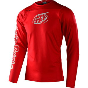 �g���C���[�f�U�C�� �����Y �g�b�v�X T�V���c �W���[�W�[ ���� Troy Lee Designs Skyline Long-Sleeve Chill Jersey - Men's Fiery Red ���b�h