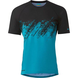 �C�G�e�B �T�C�N�� �����Y �g�b�v�X T�V���c ���� �W���[�W�[ Yeti Cycles Longhorn Short-Sleeve Jersey - Men's Turq Fade