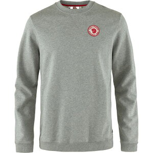 �t�F�[�����[�x�� �����Y �A�E�^�[ �p�[�J�[�E�X�E�F�b�g �Z�[�^�[ ���S Fjallraven 1960 Logo Badge Sweater - Men's Grey/Melange �O���[