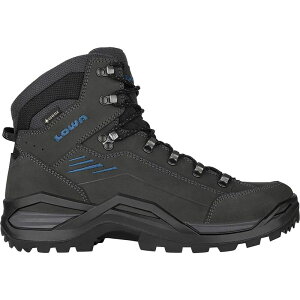 ���A �����Y �V���[�Y �X�j�[�J�[ �u�[�c Lowa Renegade Evo GTX Mid Hiking Boot - Men's Anthracite/Steel Blue �u���[