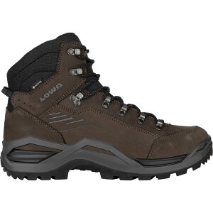 ���A �����Y �V���[�Y �X�j�[�J�[ �u�[�c Lowa Renegade Evo GTX Mid Hiking Boot - Men's Dark Brown/Black �u���b�N