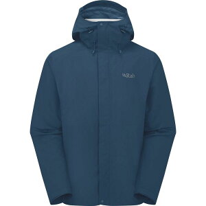 ���u �����Y �A�E�^�[ �W���P�b�g�E�u���]�� �_�E�� �W���P�b�g Rab Downpour Jacket - Men's Tempest Blue �u���[