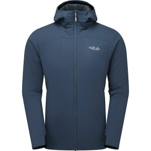 ���u �����Y �A�E�^�[ �W���P�b�g�E�u���]�� �W���P�b�g Rab Xenair Alpine Flex Jacket - Men's Tempest Blue �u���[
