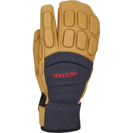 ヘストラ メンズ 手袋 アクセサリー Vertical Cut CZone 3-Finger Glove Navy/Tan