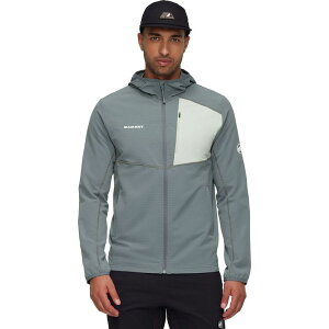 }[g Y AE^[ WPbgEu] t[fbhWPbg WPbg Mammut Madris Light ML Hooded Jacket - Men's Strata/Silver Sage Z[W
