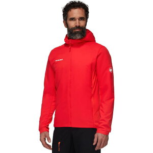 }[g Y AE^[ WPbgEu] t[fbhWPbg WPbg Mammut Rime Light IN Flex Hooded Jacket - Men's Mammut Red bh