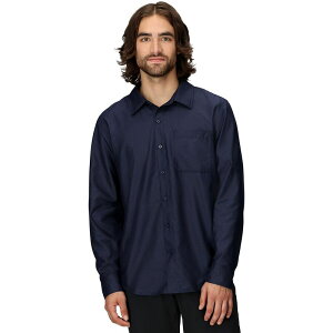 �}�[���b�g �����Y �g�b�v�X �V���c ���� Marmot AirExchange Long-Sleeve Shirt - Men's Arctic Navy �l�C�r�[