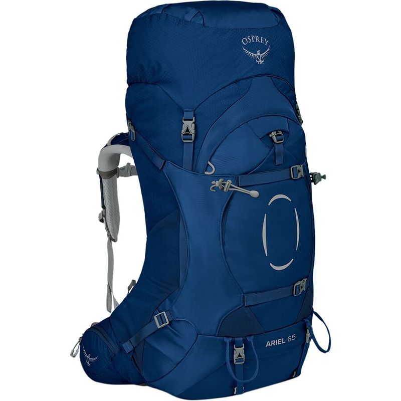 オスプレーパック レディース バックパック・リュックサック バッグ Ariel 65L Backpack Ceramic Blue