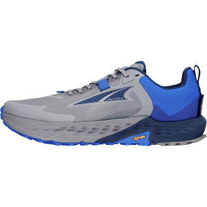 �A���g�� �����Y �V���[�Y �X�j�[�J�[ Altra Timp 5 Trail Running Shoe - Men's Gray/Blue �O���[