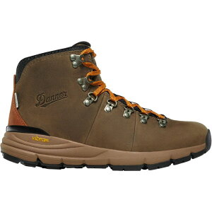 �_�i�[ ���f�B�[�X �V���[�Y �u�[�c�E���C���u�[�c ���U�[ Danner Mountain 600 Full Grain Leather Hiking Boot - Women's Chocolate Chip/Golden Oak �`���R���[�g