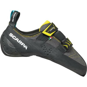 �X�J���p �����Y �V���[�Y �X�j�[�J�[ Scarpa Vapor V Climbing Shoe Smoke/Yellow �X���[�N