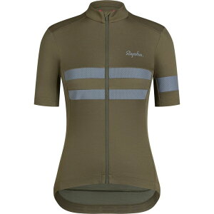 ���t�@ ���f�B�[�X �g�b�v�X �V���c �W���[�W�[ Rapha Brevet Jersey - Women's Kalamata/Silver Reflective �V���o�[