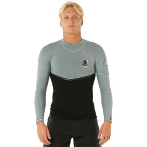 ���b�v�J�[�� �����Y ���� �㉺�Z�b�g �W���P�b�g Rip Curl E Bomb 1.5mm GB Jacket - Men's Iced Grey �O���[