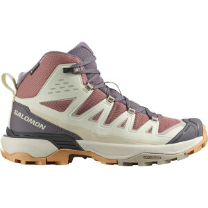 【送料無料】 サロモン レディース ブーツ・レインブーツ シューズ X Ultra 360 Edge Mid GTX Hiking Boot - Women's Burlwood/Vanilla Ice/Excalibur