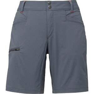 �u���b�N�_�C�������h ���f�B�[�X �{�g���X �n�[�t�p���c�E�V���[�c Black Diamond Valley Short - Women's Anthracite