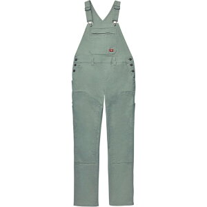 �f�B�b�L�[�Y ���f�B�[�X �{�g���X �X�J�[�g �I�[�o�[�I�[�� Dickies Double Front Bib Overall - Women's Iceberg Green �O���[��