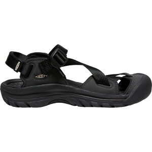 �L�[�� ���f�B�[�X �V���[�Y �T���_�� KEEN Zerraport II Sandal - Women's Black/Black �u���b�N