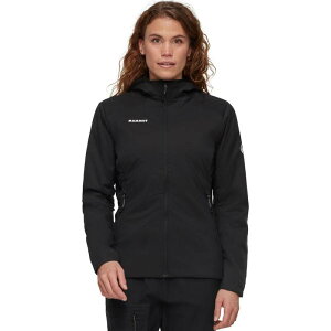 }[g fB[X AE^[ WPbgEu] t[fbhWPbg WPbg Mammut Rime Light IN Flex Hooded Jacket - Women's Black ubN