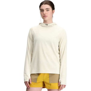 �g�|�E�f�U�C�� ���f�B�[�X �g�b�v�X T�V���c �p�[�J�[ Topo Designs Sun Hoodie - Women's Bone White �z���C�g