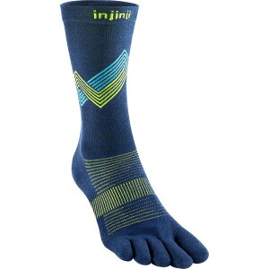 �C���W���W �����Y �A���_�[�E�F�A �C�� Injinji Run Lightweight Crew Sock Glow