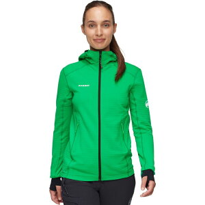 }[g fB[X gbvX TVc t[fbhWPbg WPbg Mammut Taiss Light ML Hooded Jacket - Women's Pinea/Black ubN