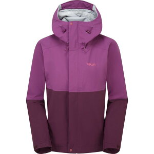 ���u ���f�B�[�X �A�E�^�[ �W���P�b�g�E�u���]�� �W���P�b�g Rab Firewall Jacket - Women's Plum/Mulberry �v����