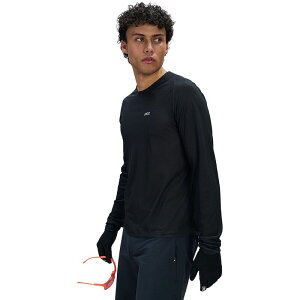 �s�[�I�[�V�[ �����Y �g�b�v�X T�V���c �W���[�W�[ ���� POC Motion Air Long-Sleeve Jersey Uranium Black �u���b�N