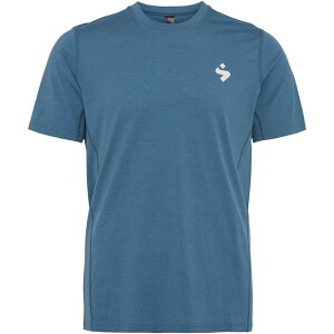 �X�C�[�g�v���e�N�V���� �����Y �g�b�v�X T�V���c ���� �W���[�W�[ Sweet Protection Hunter Merino Short-Sleeve Jersey - Men's Flare Blue �u���[