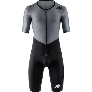 �A�\�X �����Y �g�b�v�X T�V���c Assos EQUIPE RS LE HOUDINI Roadsuit S11 - Men's Fanatic Silver �V���o�[