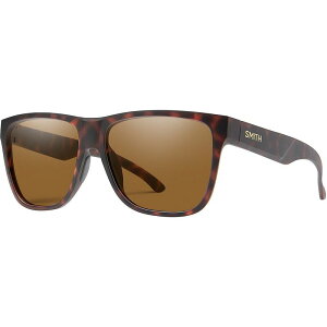 X~X Y ANZT[ TOXEACEFA _E Smith Lowdown XL 2 ChromaPop Polarized Sunglasses Matte Tortoise/Brown Polarized uE