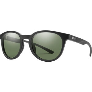 X~X Y ANZT[ TOXEACEFA Smith Eastbank ChromaPop Polarized Sunglasses Matte Black/ChromaPop Gray Green ubN
