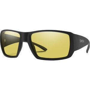 �X�~�X �����Y �A�N�Z�T���[ �T���O���X�E�A�C�E�F�A Smith Guide's Choice XL ChromaPop Polarized Sunglasses Matte Black/Glass Polar Yellow �u���b�N