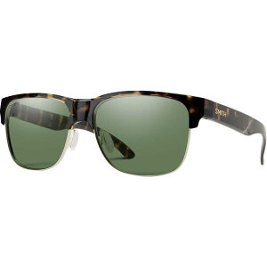X~X Y ANZT[ TOXEACEFA _E Smith Lowdown Split ChromaPop Polarized Sunglasses Vintage Tortoise/ChromaPop Polarized Gray Green O[