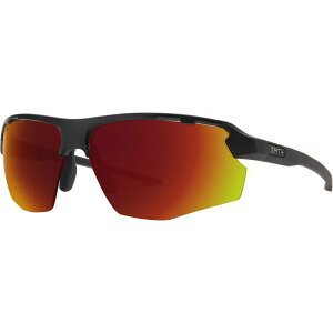 X~X fB[X ANZT[ TOXEACEFA Smith Resolve Polarized Sunglasses Matte Black/ChromaPop Red Mirror ubN
