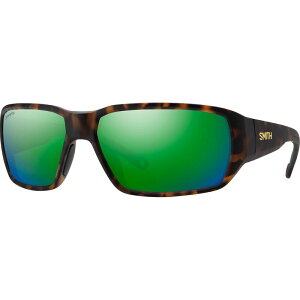 X~X Y ANZT[ TOXEACEFA Smith Hookset ChromaPop Sunglasses Matte Tortoise/ChromaPop Glass Polarized Green Mirror O[
